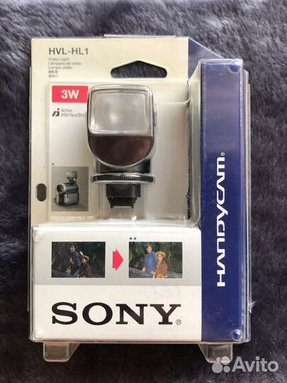 Накамерный свет sony HVL-HL1