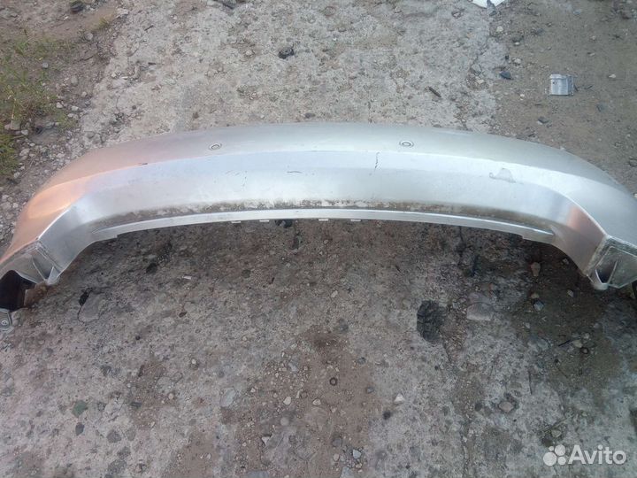 Задний бампер Skoda Fabia 2