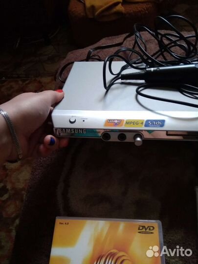Dvd плеер с караоке samsung