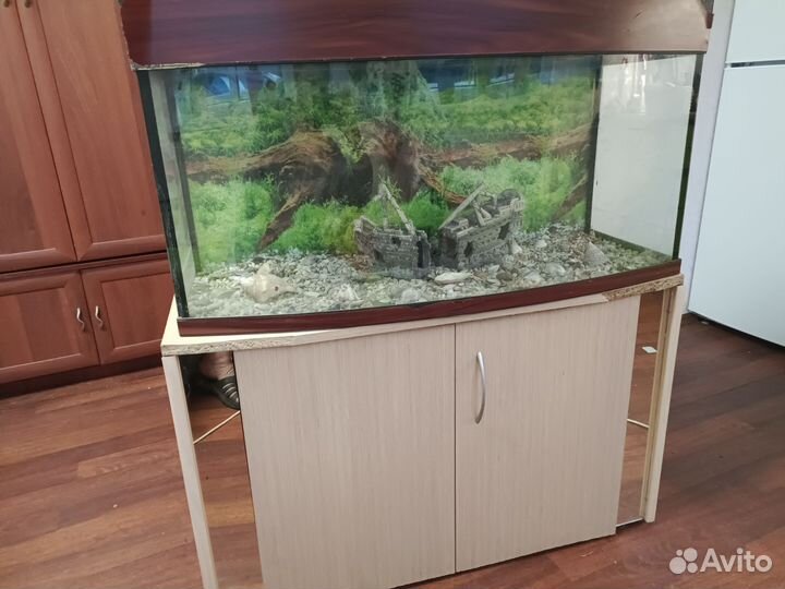 Аквариум с тумбой 150 литров