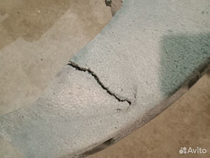 Абсорбер (пенопласт) заднего бампера Chevrolet Lanos