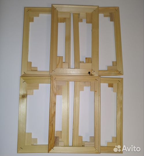 Подрамники и картон для холста 20х30 и 25х35 б/у