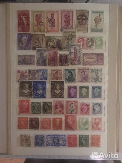 Альбом с почтовыми марками