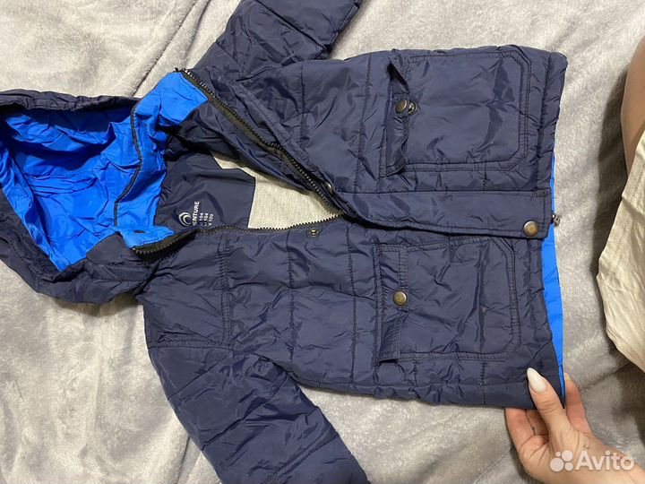 Зимний комбинезон и осенняя куртка детская