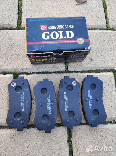 Колодки тормозные задние для kia/Hyundai