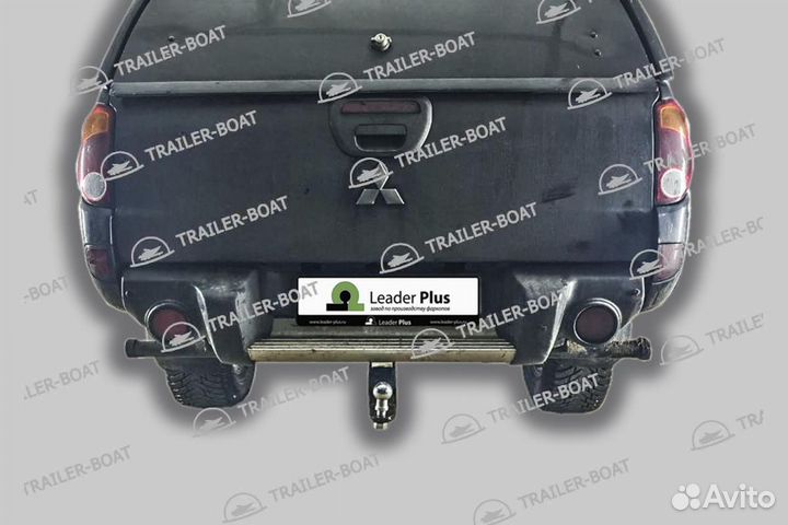 Фаркоп Mitsubishi L200 (+ Long) 2006-2015, под квадрат, 52578