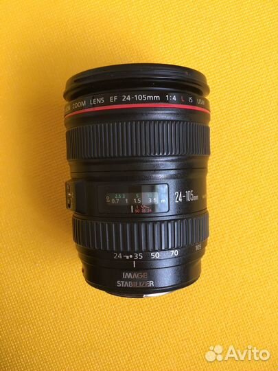 Объектив Canon ef 24 105mm f 4l is usm