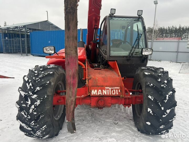 Телескопический погрузчик Manitou MLT 633-120, 2001