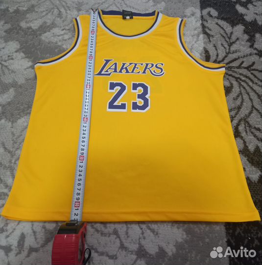Баскетбольная майка lakers 44-46