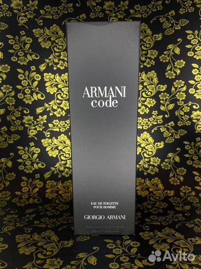 Духи Armani Code Pour Homme (Eвро)