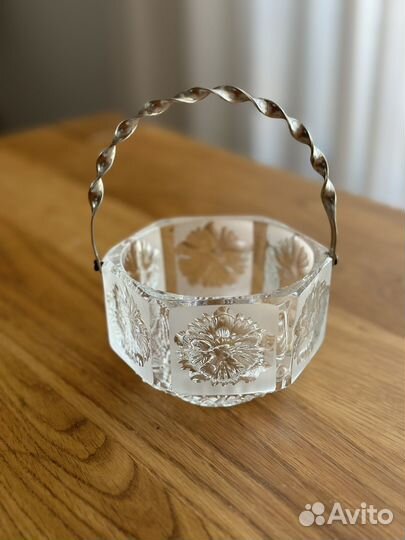 Креманки (икорницы) хрустальные СССР