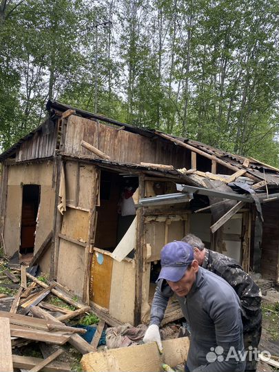 Демонтаж и снос домов Сиверский