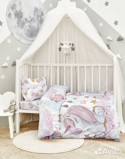 Постельное белье/пеленки в детскую кроватку