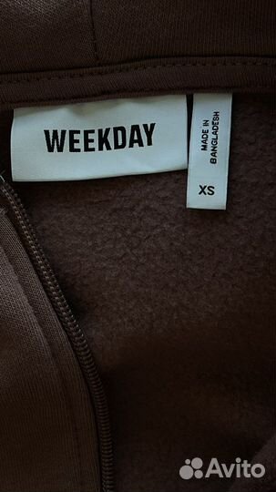 Толстовка с капюшоном Weekday