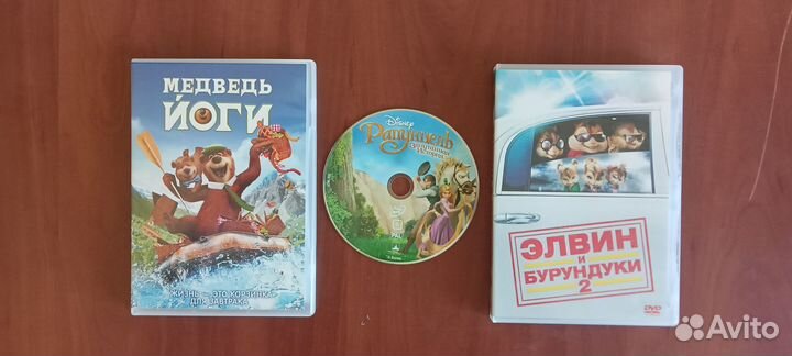 DVD-диски мультики для детей