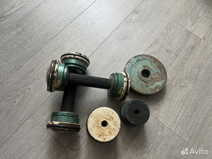 Гантели разборные СССР