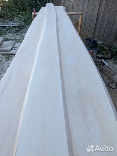 Доска необрезная липа