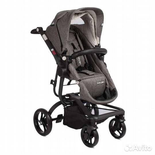 Коляска 2 в 1 Babyton Spider Grey