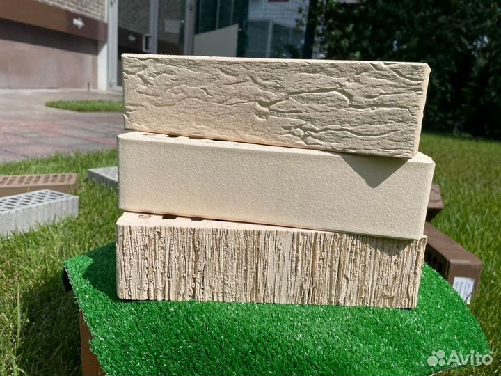 Кирпич керамический бежевый