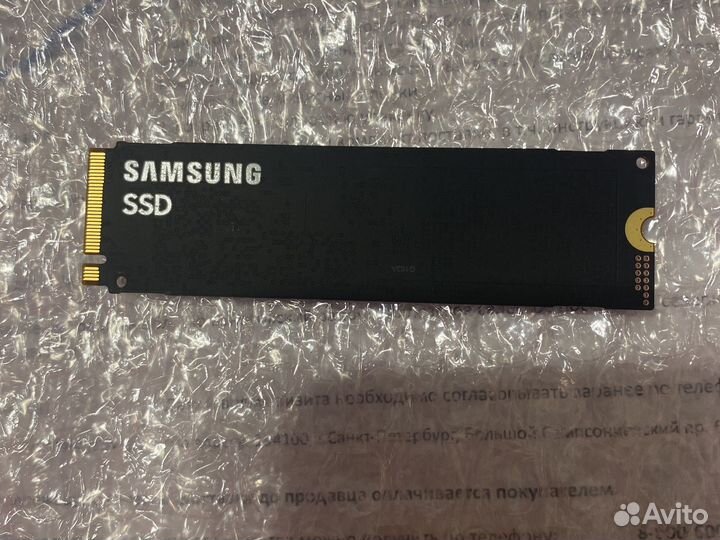 SSD samsung PM9A1 512gb m.2 аналог 980 PRO