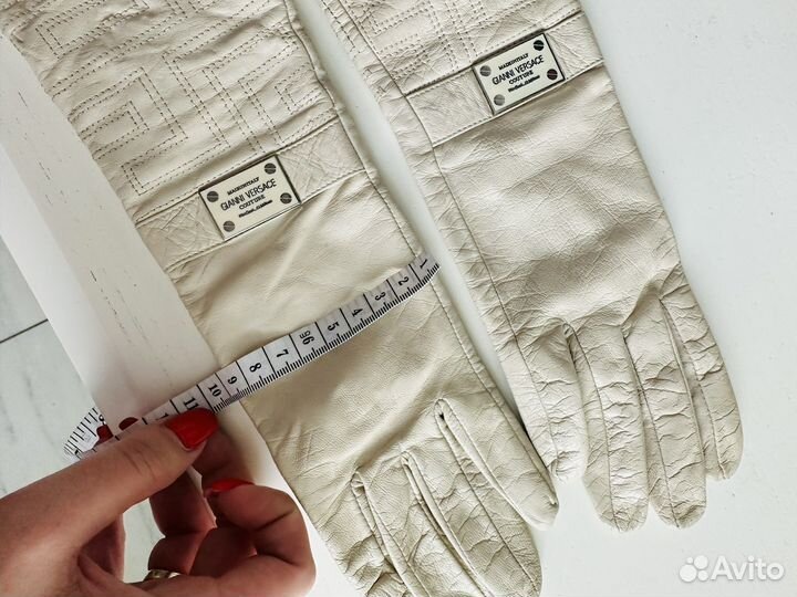 Перчатки женские кожаные Италия