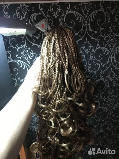 Парик хвост на заколке новый