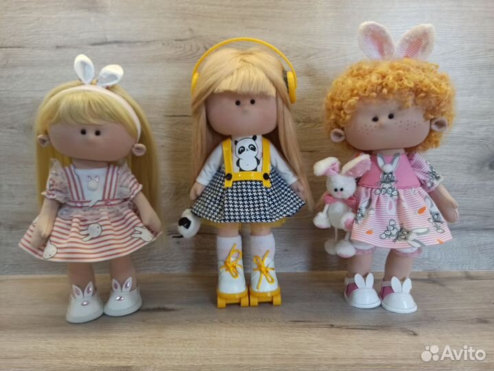 Текстильная интерьерная кукла