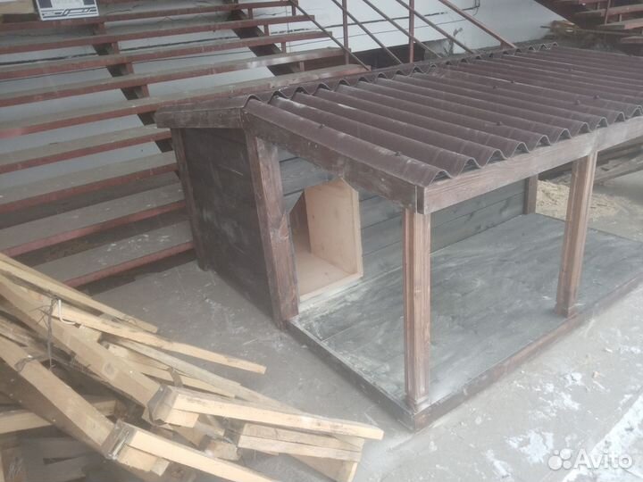 Будка для собаки утепленная