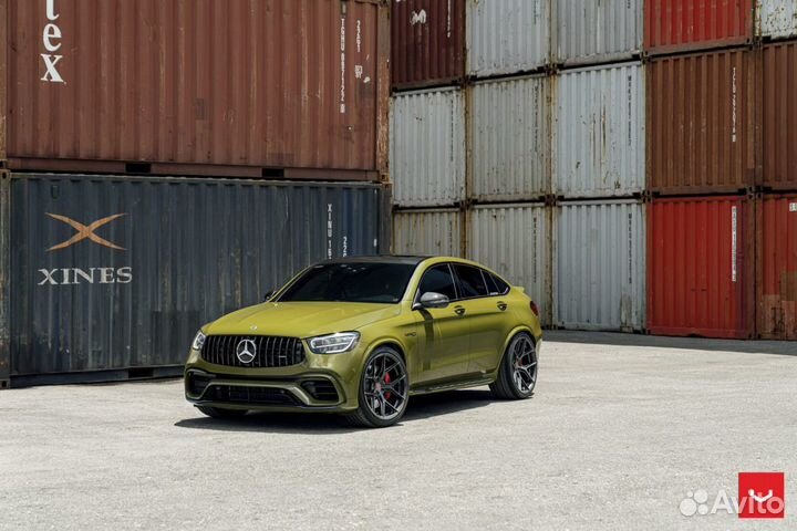 Кованые диски LS Forged R21 на Mercedes GLE GLS