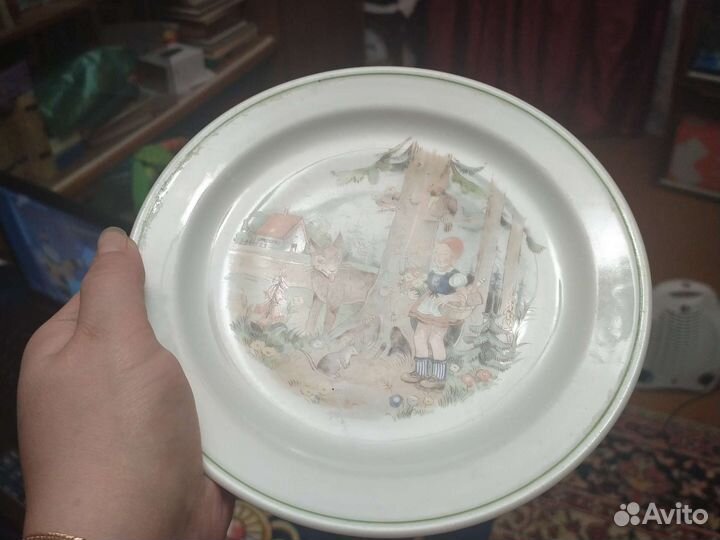 Блюдо фарфор