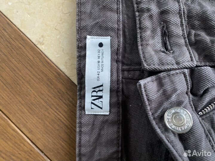 Джинсы zara на 46 48 с размерами