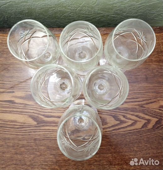 Фужеры хрустальные СССР