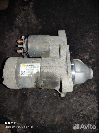 Стартер на Nissan Tiida
