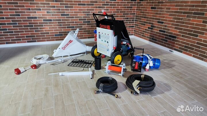 Штукатурная станция 220/380 5.5 кВт