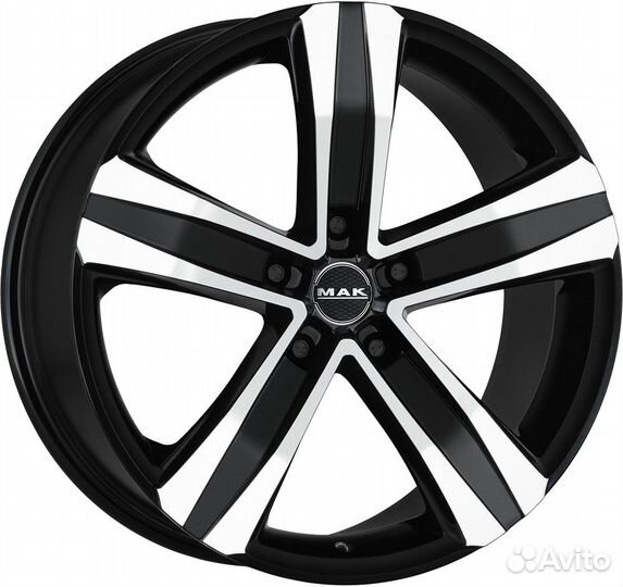 R15 5x118 6,5J ET65 D71,1 MAK Stone 5 Black Mirror