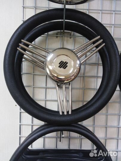 Штурвал нерж - пвх. Италия