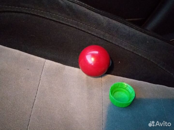 Шар красный на ручку ваз