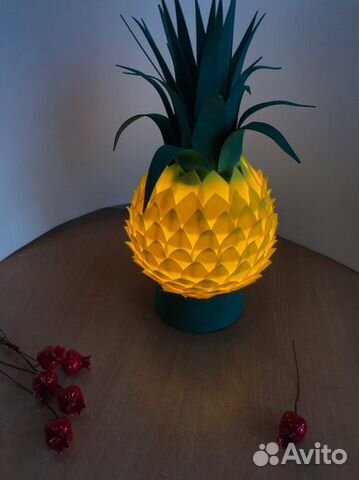 Светильник ананас