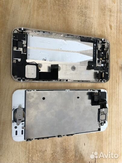 Корпус в сборе и экран для iPhone 5s gold