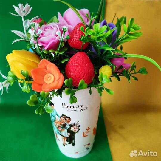 Композиция из ароматного мыла ручной работы