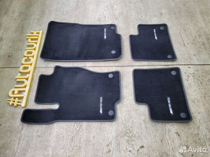 Коврики в салон Mercedes-Benz GLE W166 (2015-2018)