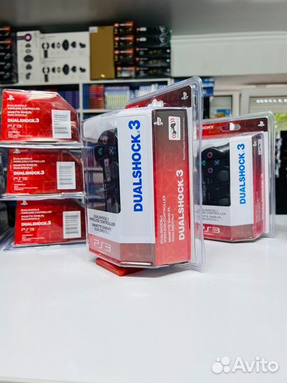 Беспроводной контроллер Dualshock 3 Black