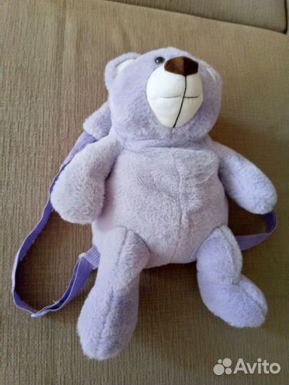 Рюкзак-игрушка мягкая,мишка