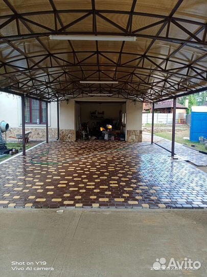 Укладка тротуарной плитки