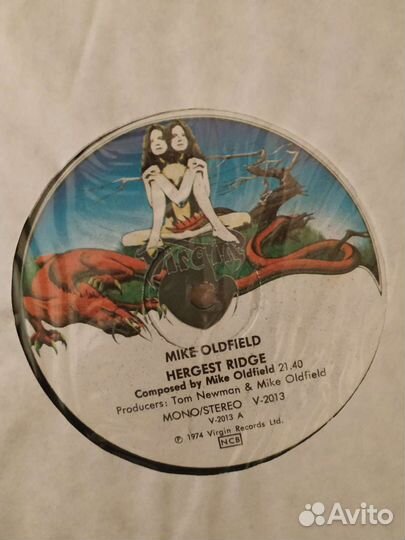 Mike Oldfield – Hergest Ridge, LP 1974 NCB