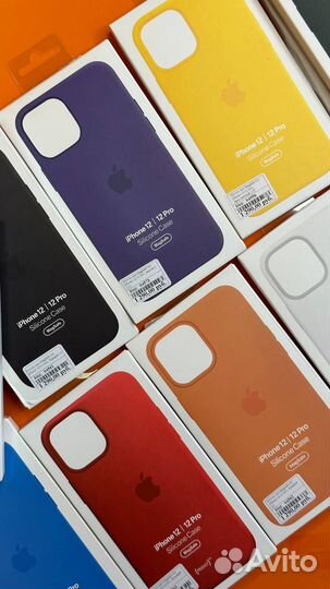 Чехол Silicone case MagSafe для iPhone с анимацией