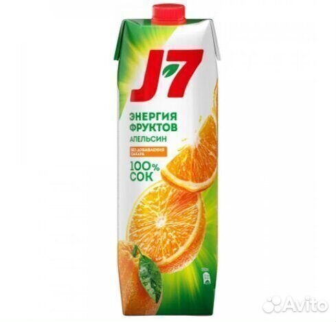 Опт - Сок J7 Апельсин 1л