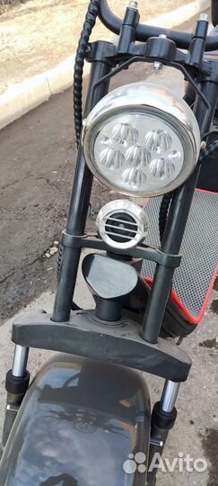 Электроскутер citycoco, 1500w