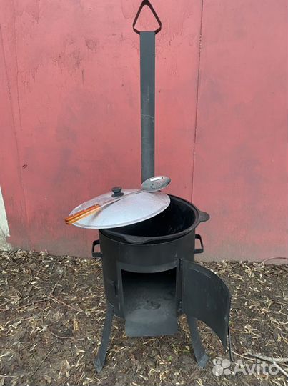 Коплект Печь+казан 12 литров