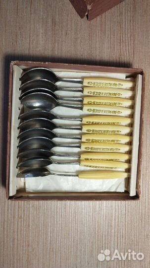 Набор ложек для кофе СССР